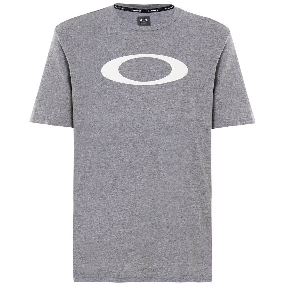Oakley O Bold Eclipse T-Shirt Athletic Heather Grey - FULLSEND SKI AND OUTDOOR