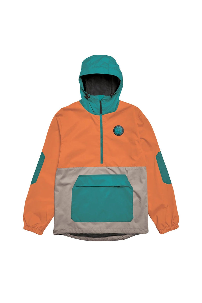 Load image into Gallery viewer, Airblaster Breakwinder Packable Pullover Oxide/Teal - FULLSEND SKI AND OUTDOOR
