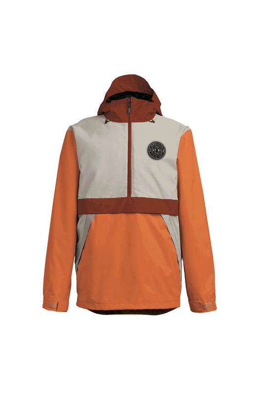 Airblaster Trenchover Jacket Bone Oxide - FULLSEND SKI AND OUTDOOR