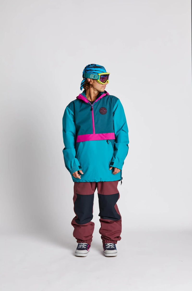 Load image into Gallery viewer, Airblaster Trenchover Spruce/Magenta - FULLSEND SKI AND OUTDOOR
