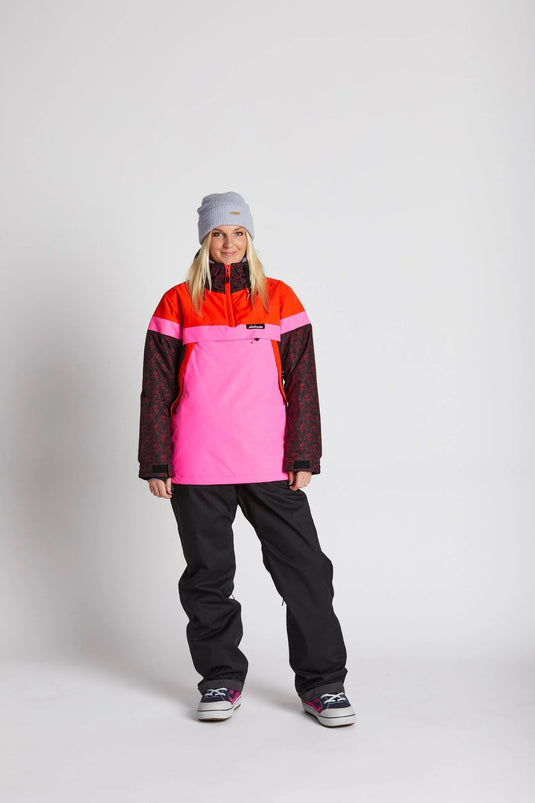 Airblaster Women's Trenchover Spruce/Blush - FULLSEND SKI AND OUTDOOR