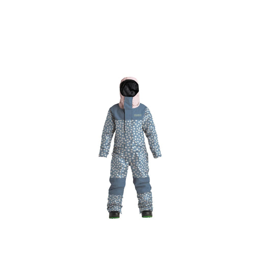 Airblaster Youth Freedom Suit Light Blue Daisy - FULLSEND SKI AND OUTDOOR