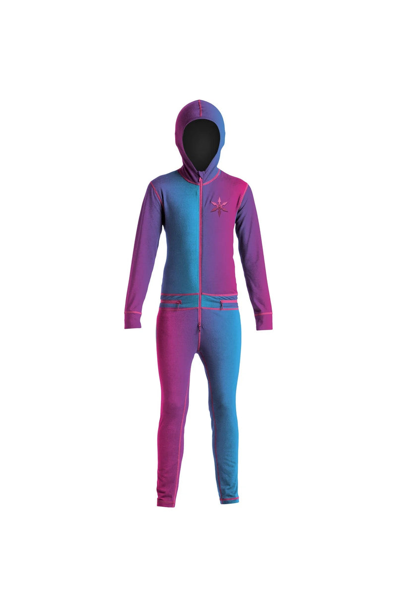 Load image into Gallery viewer, Airblaster Youth Ninja Suit Pink Purple - FULLSEND SKI AND OUTDOOR
