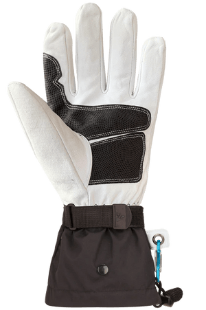 Auclair Alpha Beta Gloves Black/White - FULLSEND SKI AND OUTDOOR