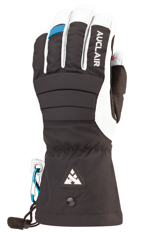 Load image into Gallery viewer, Auclair Alpha Beta Gloves Black/White - FULLSEND SKI AND OUTDOOR

