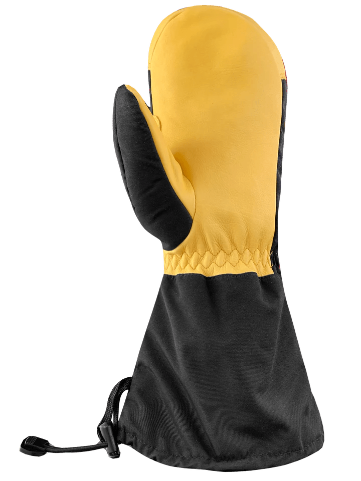 Load image into Gallery viewer, Auclair Back Country Fingermitts Black/Gold - FULLSEND SKI AND OUTDOOR
