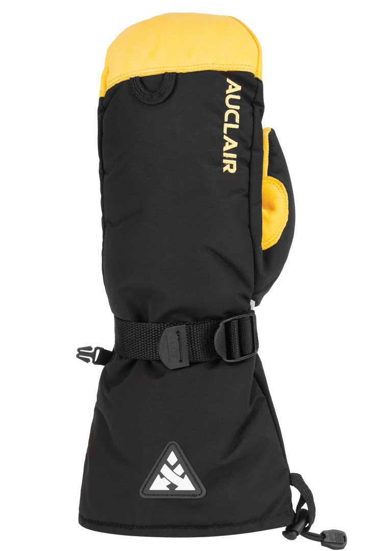 Auclair Back Country Fingermitts Black/Gold - FULLSEND SKI AND OUTDOOR