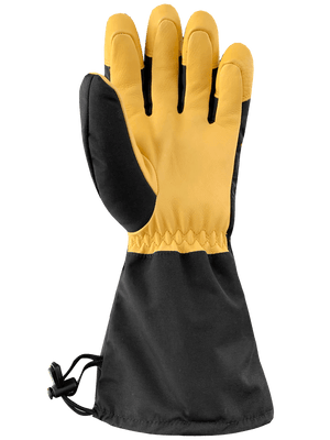 Auclair Back Country Gloves Black/Gold - FULLSEND SKI AND OUTDOOR