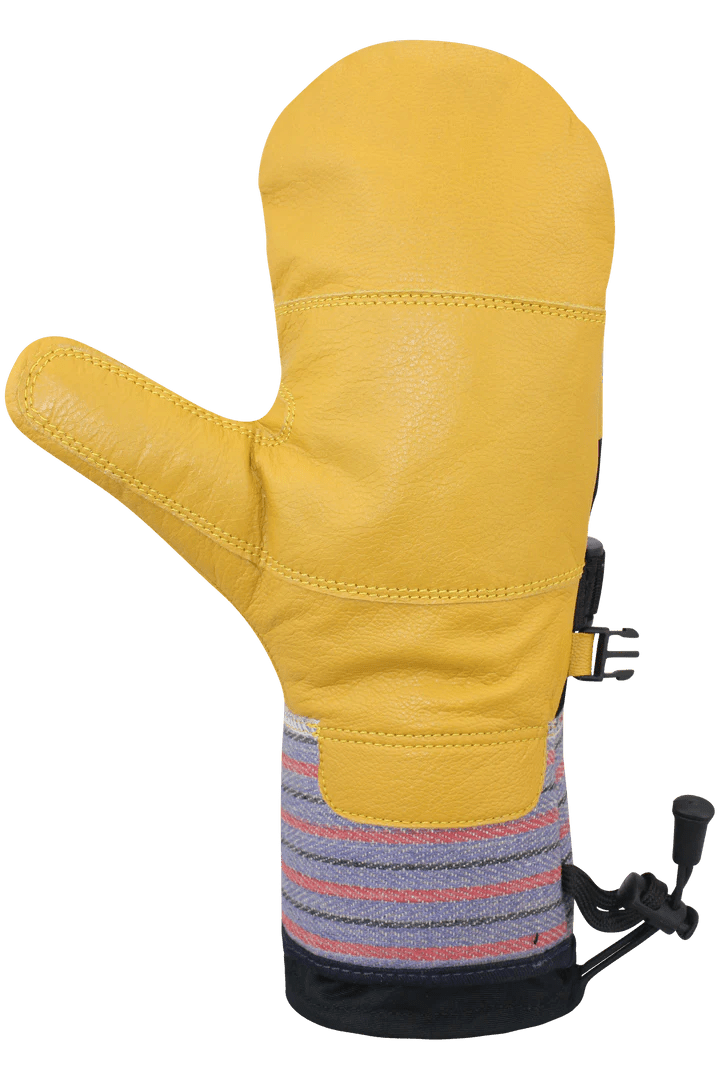 Load image into Gallery viewer, Auclair Junior Mountain Ops 2 Mitt Black/Gold - FULLSEND SKI AND OUTDOOR
