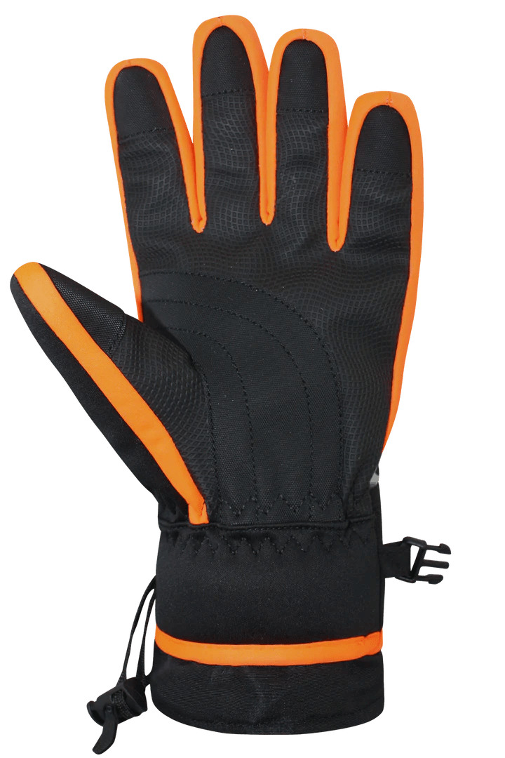 Auclair Kids Camo Flash Glove Orange/Camo - FULLSEND SKI AND OUTDOOR