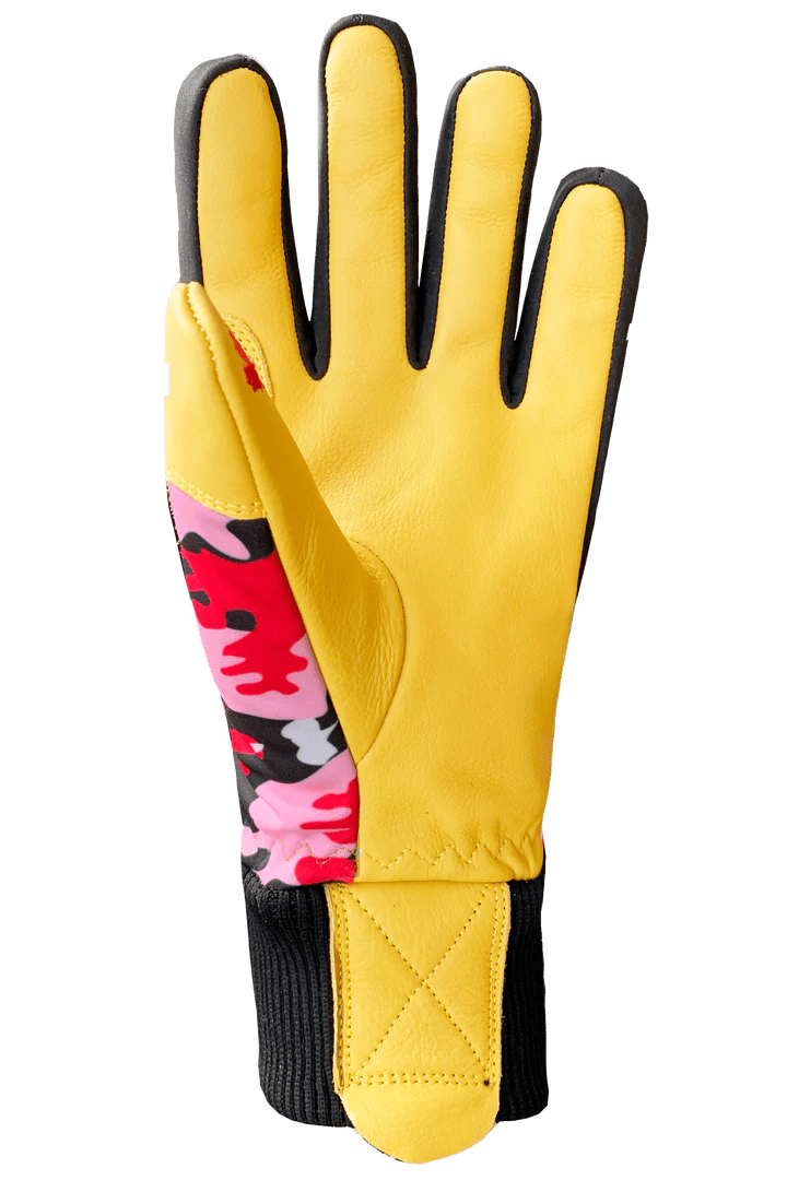 Load image into Gallery viewer, Auclair Kids Luv U Girl Gloves Pink/Camo - FULLSEND SKI AND OUTDOOR

