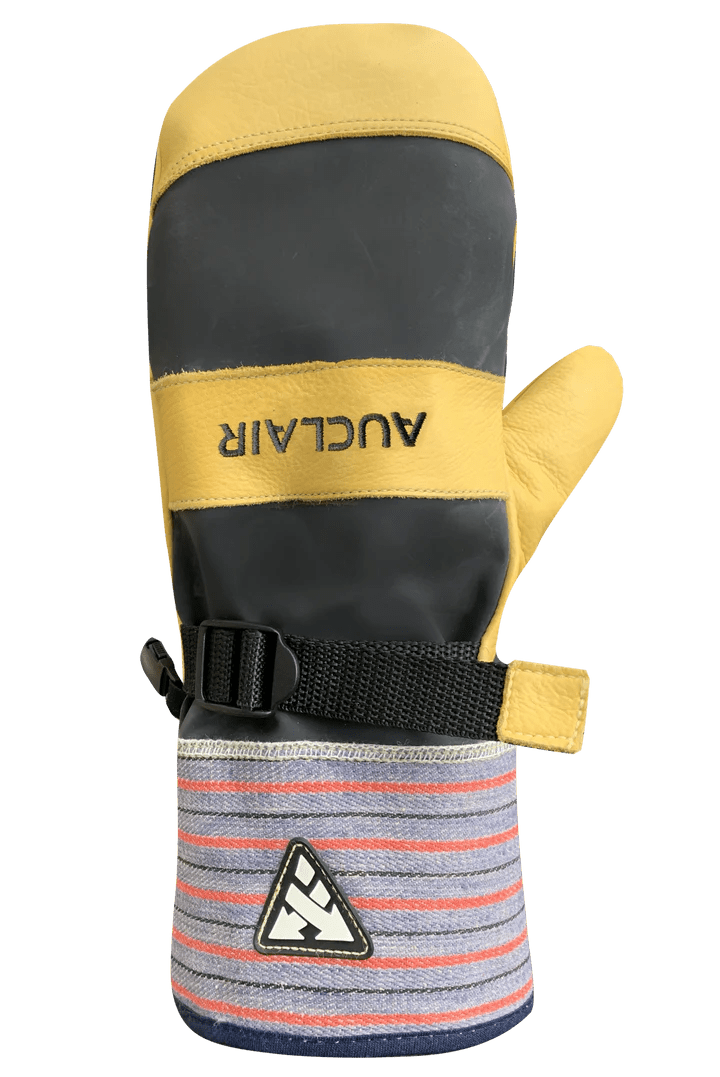 Load image into Gallery viewer, Auclair Mountain Ops 2 Fingermitts Black/Gold - FULLSEND SKI AND OUTDOOR
