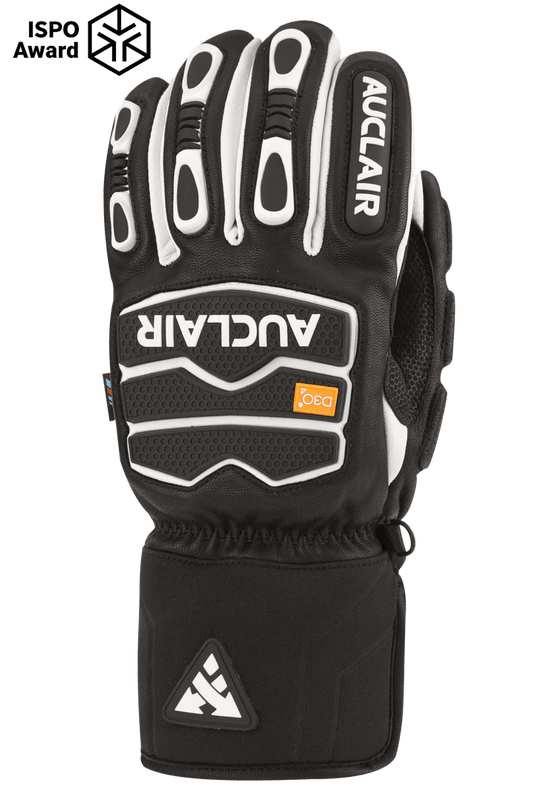 Auclair Race Fusion Gloves Black/White - FULLSEND SKI AND OUTDOOR