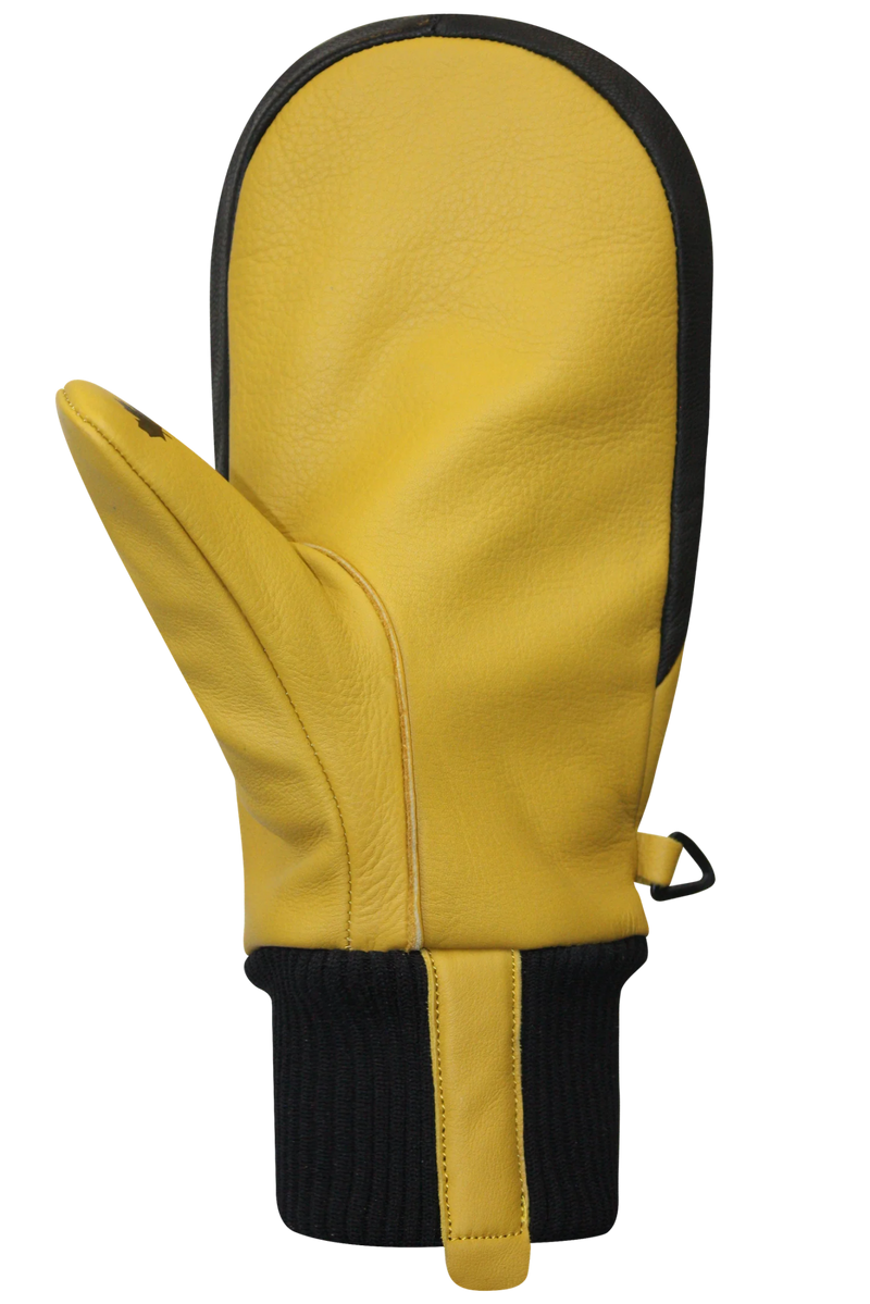 Load image into Gallery viewer, Auclair Snow Ops Fingermitts Black/Gold - FULLSEND SKI AND OUTDOOR
