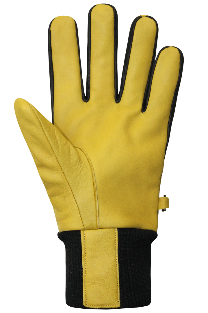 Load image into Gallery viewer, Auclair Snow Ops Gloves Black/Gold - FULLSEND SKI AND OUTDOOR
