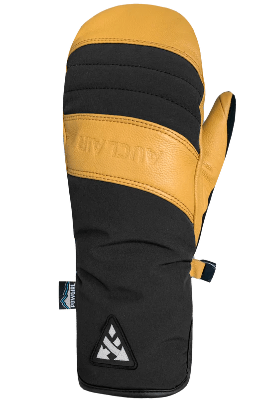 Load image into Gallery viewer, Auclair Women&#39;s Altitude Mitts Gold/Black - FULLSEND SKI AND OUTDOOR

