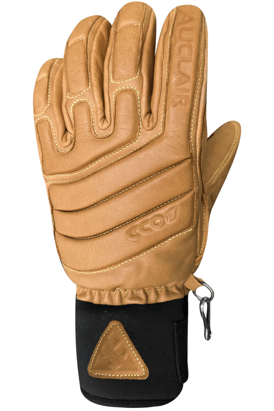 Load image into Gallery viewer, Auclair Women&#39;s Eco Racer Gloves Black/Tan - FULLSEND SKI AND OUTDOOR
