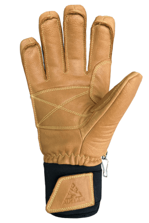 Auclair Women's Eco Racer Gloves Black/Tan - FULLSEND SKI AND OUTDOOR