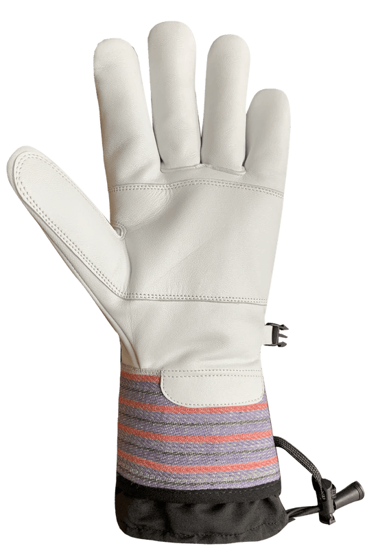 Auclair Women's Mountain Ops 2 Gloves White/Black - FULLSEND SKI AND OUTDOOR