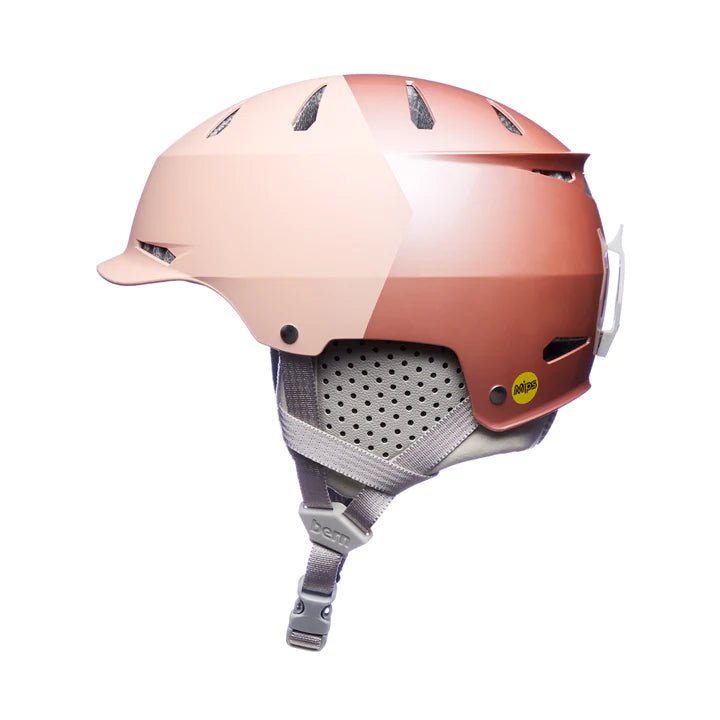Load image into Gallery viewer, Bern Hendrix MIPS Metallic Rose Gold Hatstyle 2023 - FULLSEND SKI AND OUTDOOR
