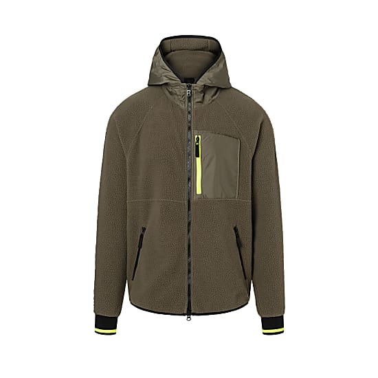 Load image into Gallery viewer, Bogner Fire + Ice Rohan Fleece Army Green - FULLSEND SKI AND OUTDOOR
