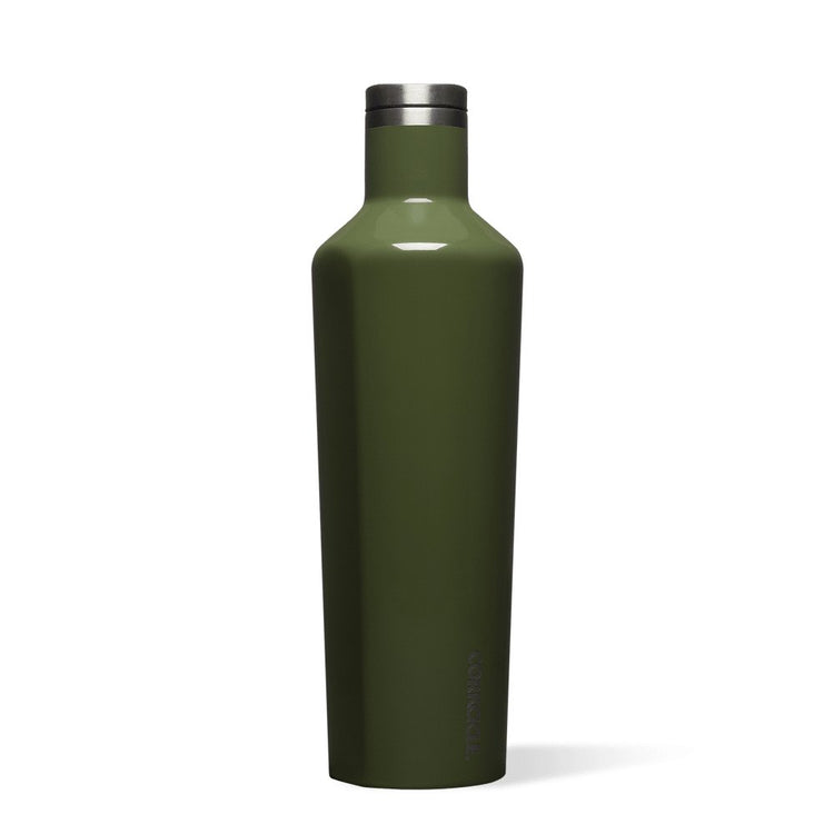 Corkcicle Canteen 25oz Gloss Olive - FULLSEND SKI AND OUTDOOR