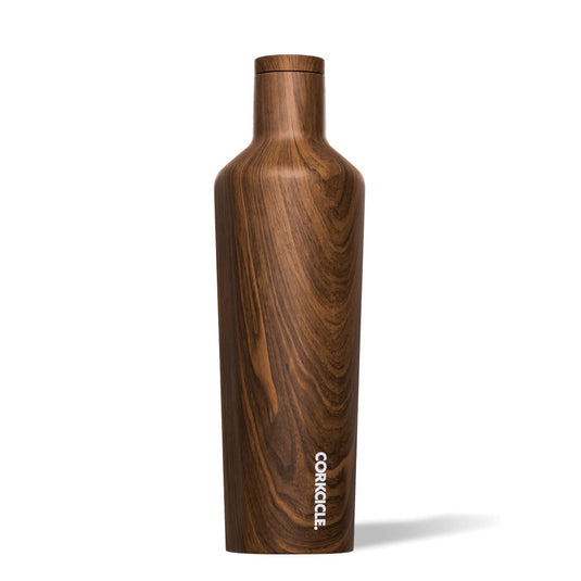Corkcicle Canteen 25oz Walnut Wood - FULLSEND SKI AND OUTDOOR