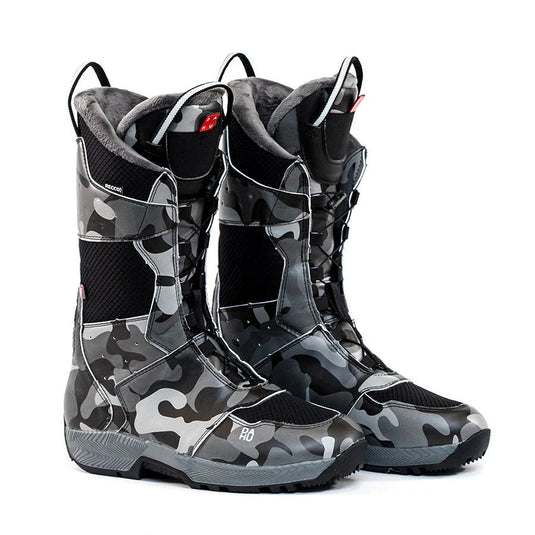 Dahu Ecorce 01 Basalt Black and Green Camo Boots 2023 - FULLSEND SKI AND OUTDOOR