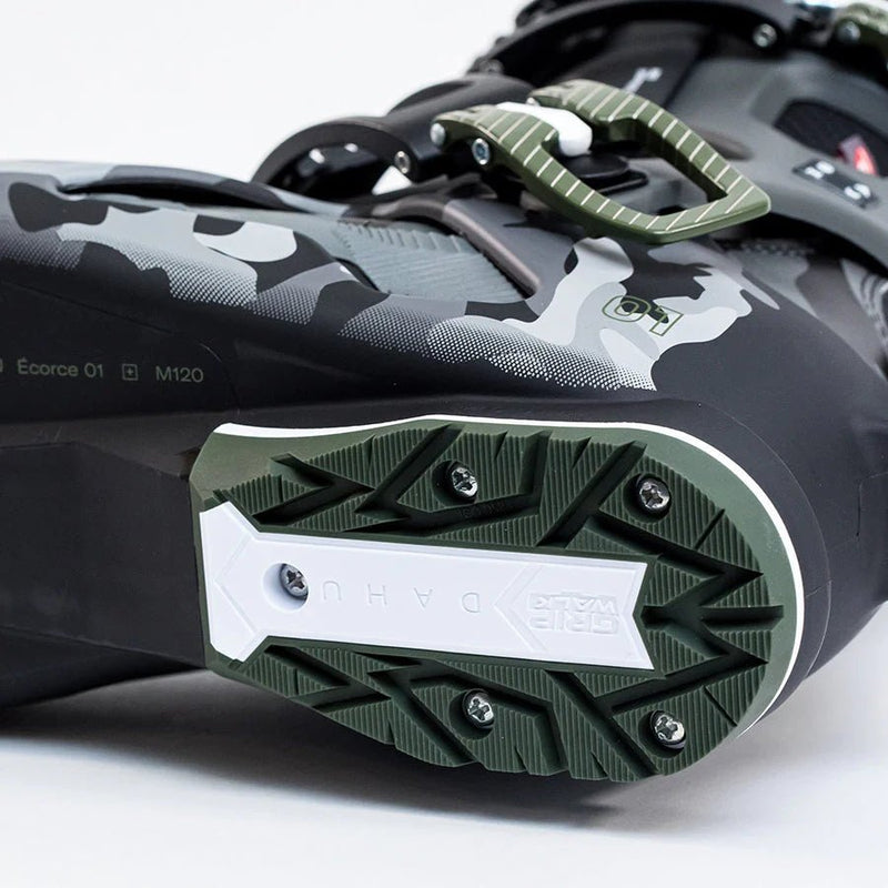Load image into Gallery viewer, Dahu Ecorce 01 Basalt Black and Green Camo Boots 2023 - FULLSEND SKI AND OUTDOOR
