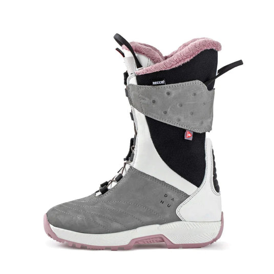 Dahu Ecorce 01 Light Grey and Pink Boots 2023 - FULLSEND SKI AND OUTDOOR