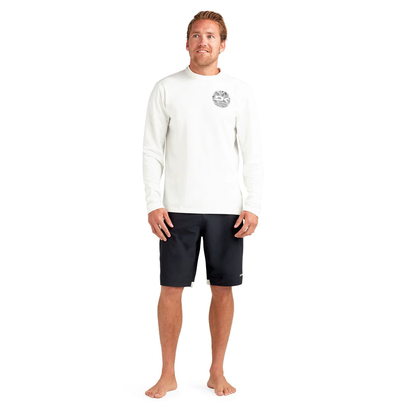 Load image into Gallery viewer, Dakine Mission Loose Fit Long Sleeve Rashguard Crew Surf White - FULLSEND SKI AND OUTDOOR
