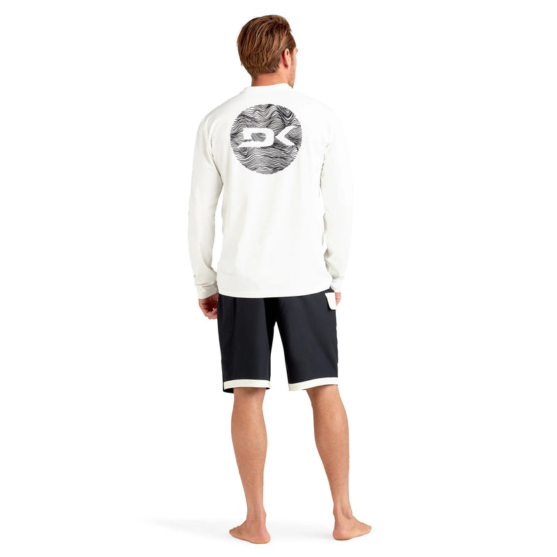 Load image into Gallery viewer, Dakine Mission Loose Fit Long Sleeve Rashguard Crew Surf White - FULLSEND SKI AND OUTDOOR
