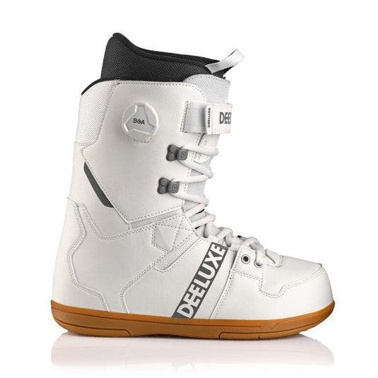 Deeluxe D.N.A. Team White Snowboard Boots 2024 - FULLSEND SKI AND OUTDOOR