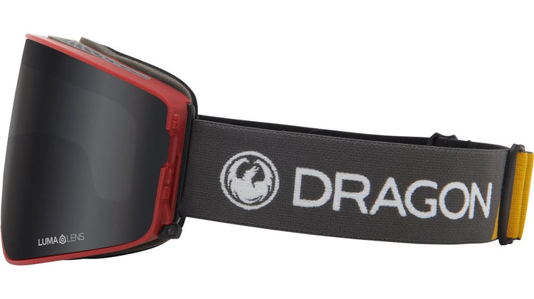 Dragon PXV2 Block Red LL Dark Smoke - FULLSEND SKI AND OUTDOOR