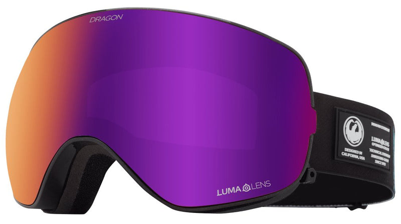Load image into Gallery viewer, Dragon X2s Black Pearl LL Purple Ion - FULLSEND SKI AND OUTDOOR
