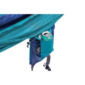ENO DoubleNest Hammock Chartreuse Black and Royal - FULLSEND SKI AND OUTDOOR