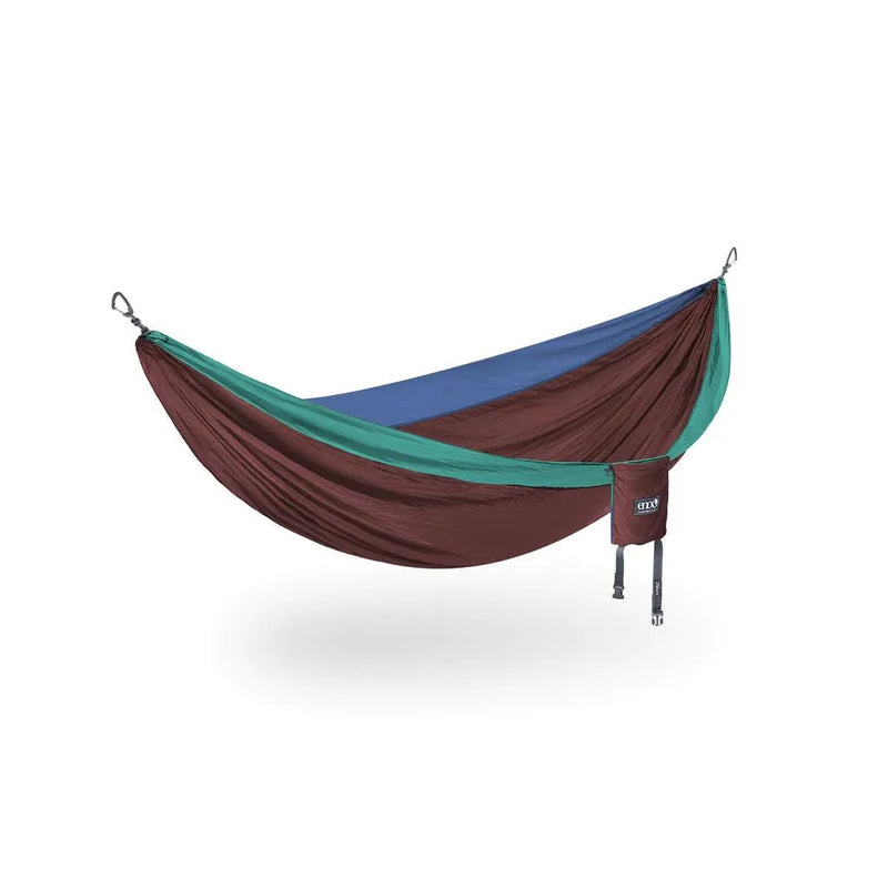 Load image into Gallery viewer, ENO DoubleNest Hammock Seaglass Merlot and Denim - FULLSEND SKI AND OUTDOOR
