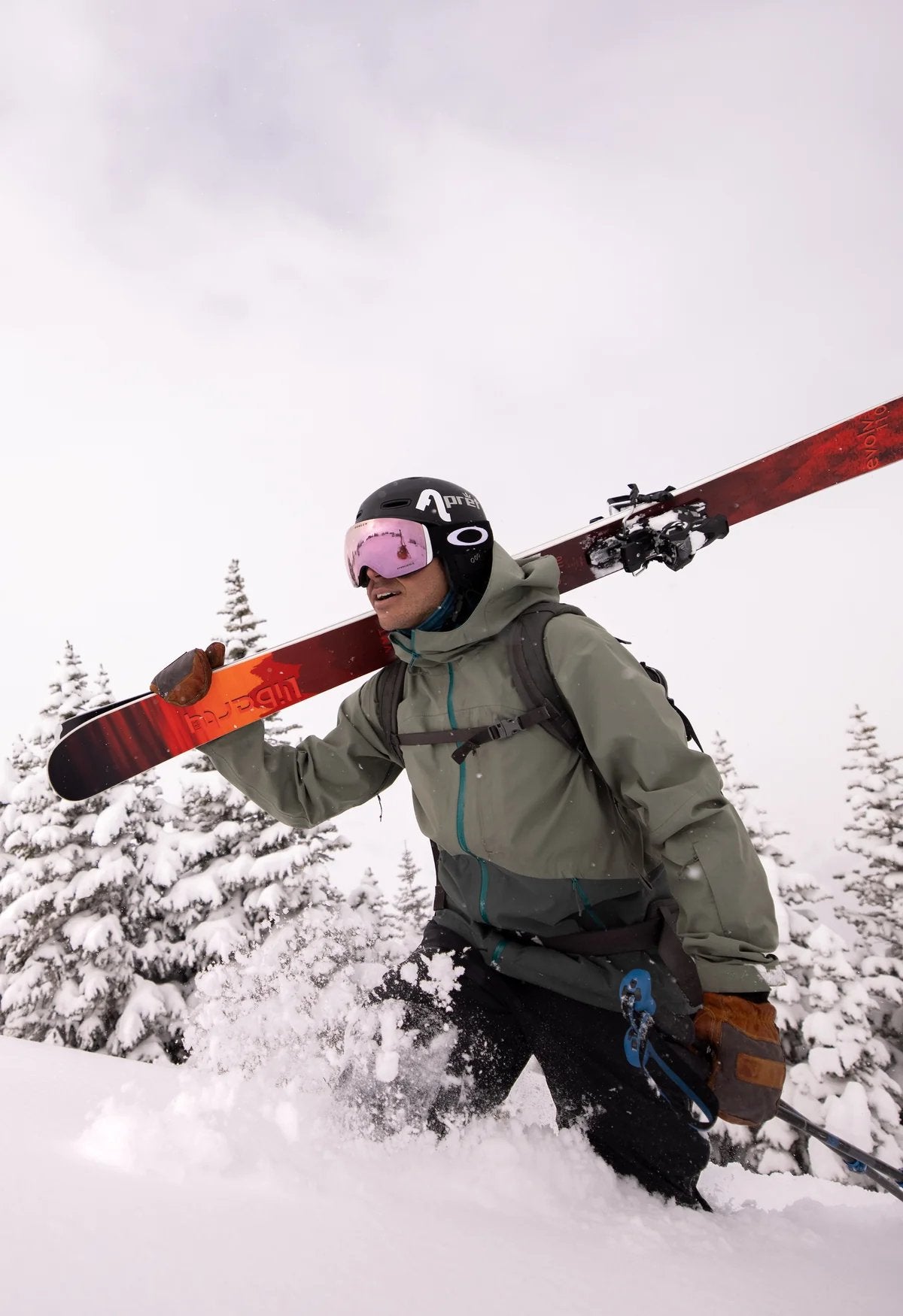 Flylow Malone Jacket Aloe/Arame - Main Image