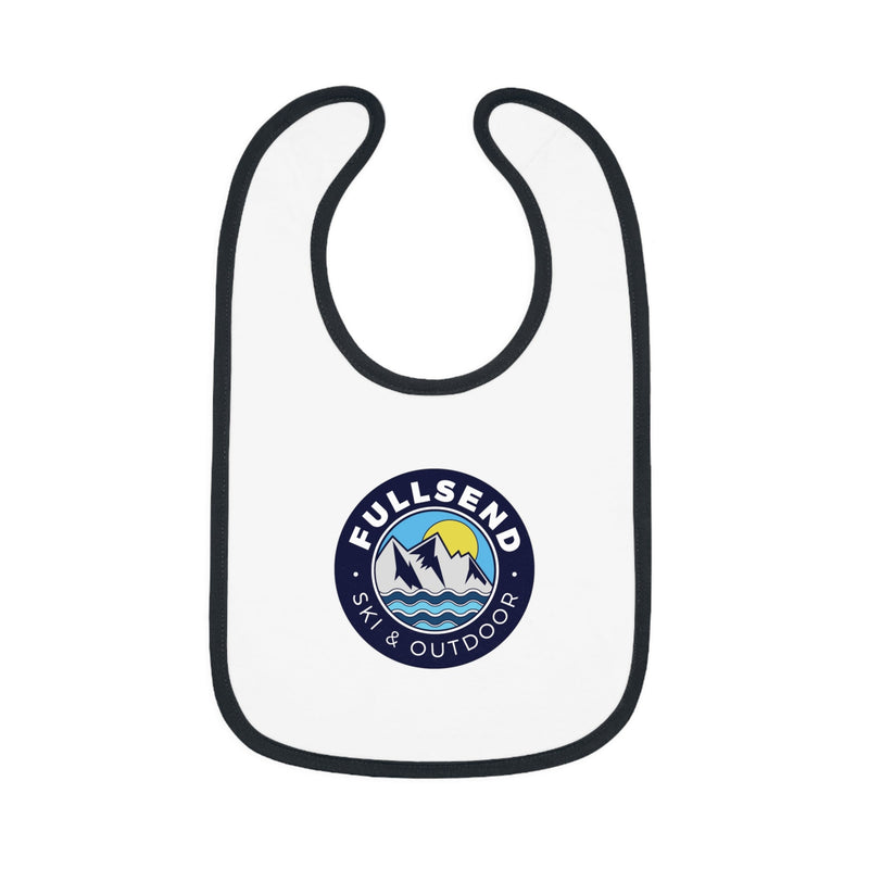 Load image into Gallery viewer, FSSO Baby Bib - FULLSEND SKI AND OUTDOOR
