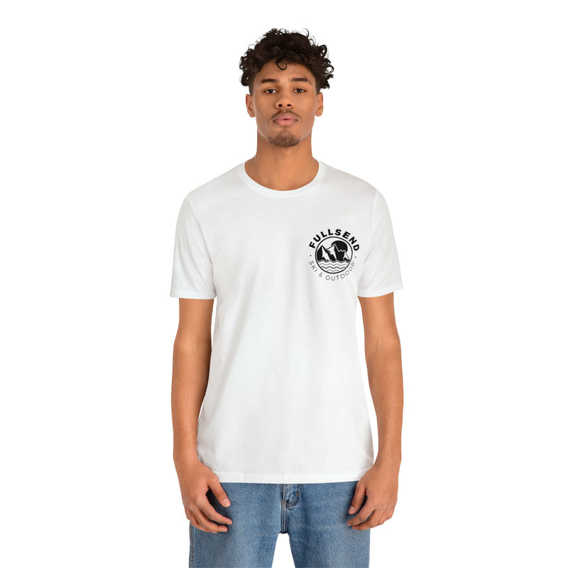 Load image into Gallery viewer, FSSO Chest Logo Short Sleeve Tee - FULLSEND SKI AND OUTDOOR
