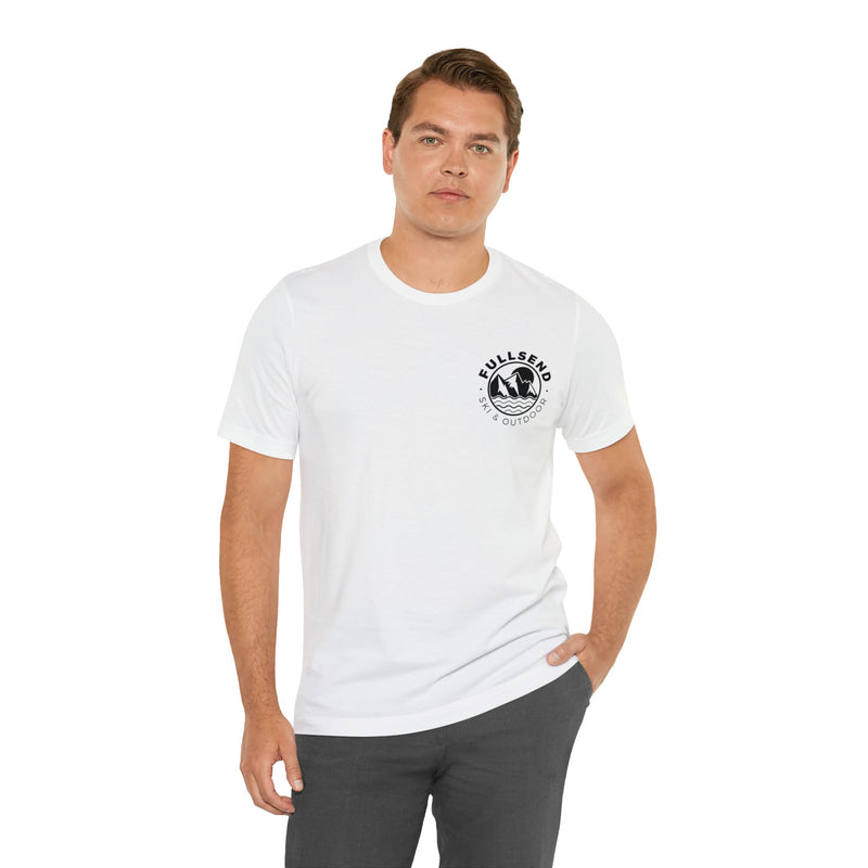 Load image into Gallery viewer, FSSO Chest Logo Short Sleeve Tee - FULLSEND SKI AND OUTDOOR
