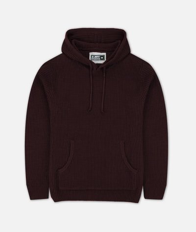 Load image into Gallery viewer, Jetty Drift Hoodie Oxblood - FULLSEND SKI AND OUTDOOR
