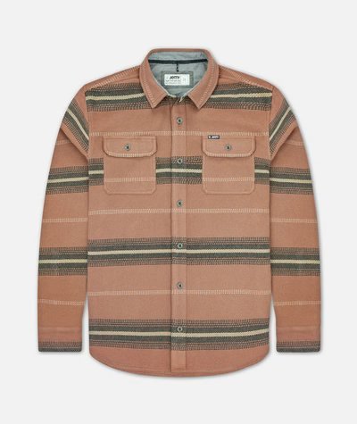 Load image into Gallery viewer, Jetty Horizon Flannel Mauve - FULLSEND SKI AND OUTDOOR
