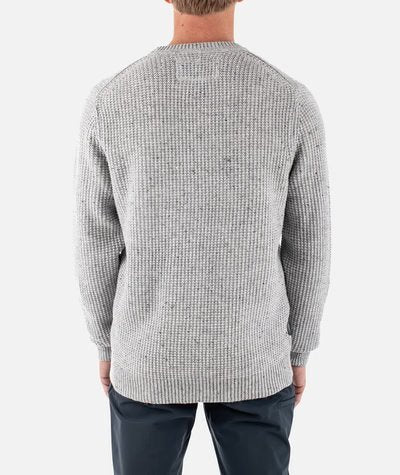 Jetty Paragon Sweater Heather Grey - FULLSEND SKI AND OUTDOOR