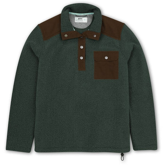 Jetty Pines Fleece Jacket Green - FULLSEND SKI AND OUTDOOR