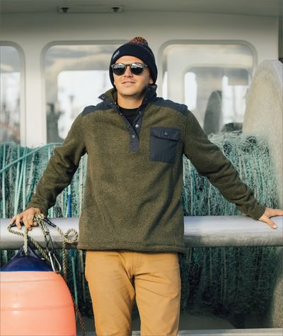 Load image into Gallery viewer, Jetty Pines Fleece Jacket Navy - FULLSEND SKI AND OUTDOOR
