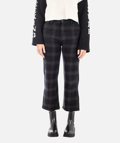 Load image into Gallery viewer, Jetty Shoreline Pants Black Plaid - FULLSEND SKI AND OUTDOOR
