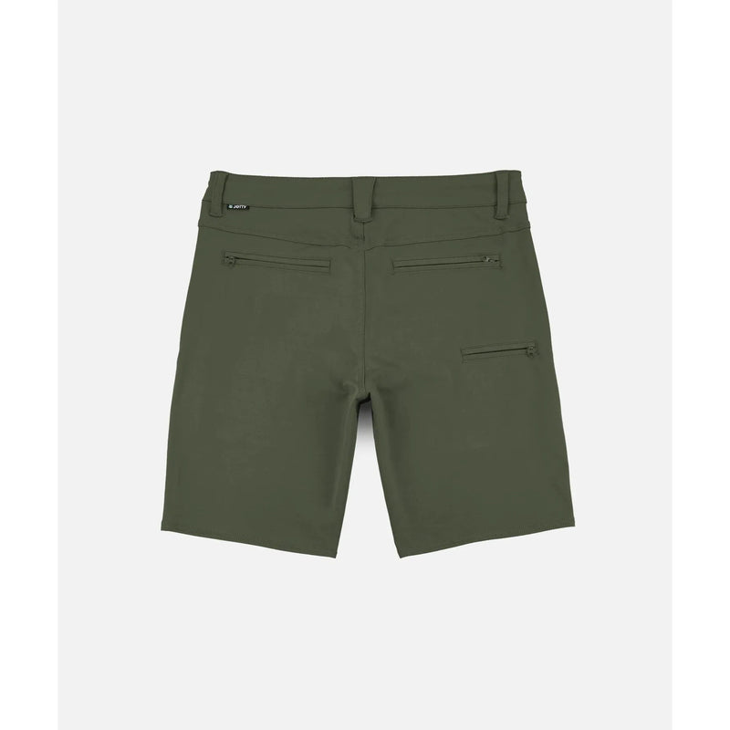 Load image into Gallery viewer, Jetty Traverse Utility Shorts Military Green - FULLSEND SKI AND OUTDOOR
