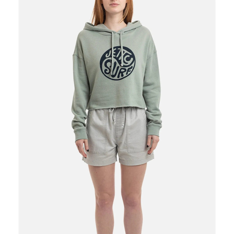 Load image into Gallery viewer, Jetty Yin Hoodie Sage - FULLSEND SKI AND OUTDOOR
