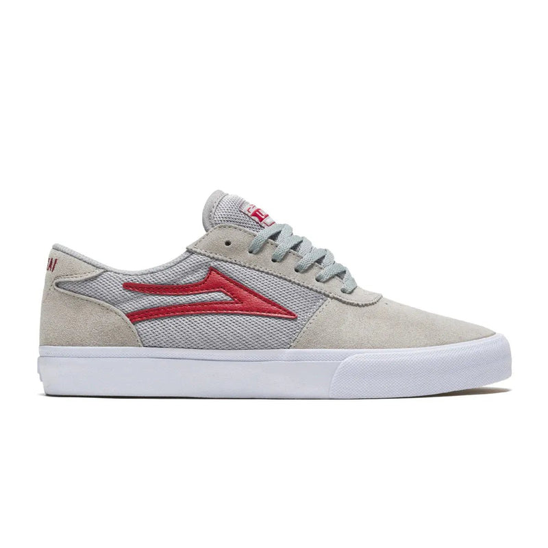 Load image into Gallery viewer, Lakai Manchester Grey Red Suede - FULLSEND SKI AND OUTDOOR
